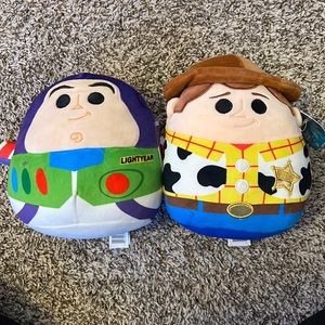 Squishmallow Set Buzz Lightyear and Woody